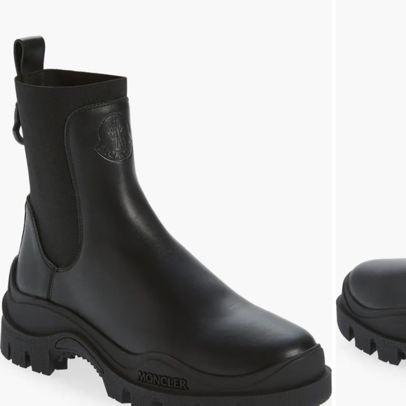 Moncler Black Women’s Chelsea Boot - Picture 1 of 7